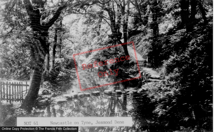 Photo of Newcastle Upon Tyne, Jesmond Dene c.1960