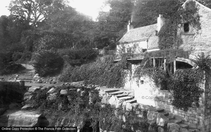 Photo of Newcastle Upon Tyne, Jesmond Dene, Old Mill c.1887