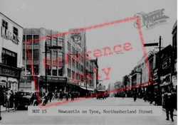Northumberland Street c.1955, Newcastle Upon Tyne