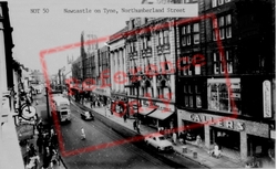 Northumberland Street c.1960, Newcastle Upon Tyne