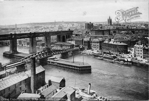 Photo of Newcastle Upon Tyne, Quayside c.1895