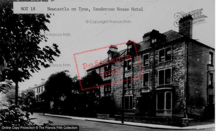 Photo of Newcastle Upon Tyne, Sanderson House Hotel c.1955
