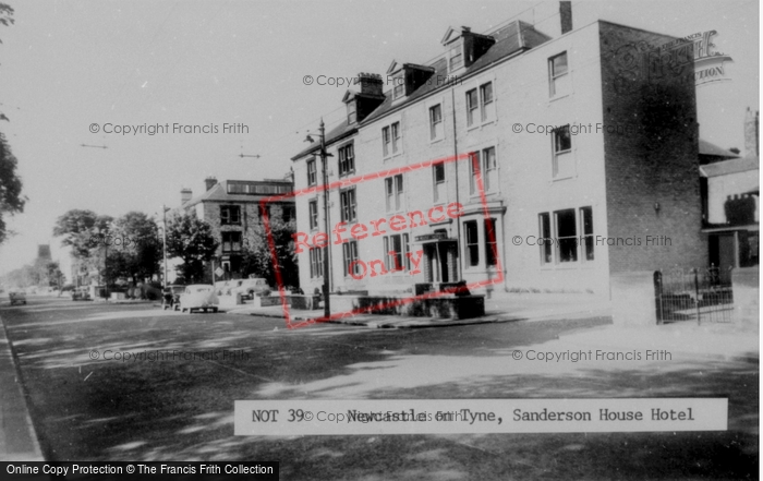 Photo of Newcastle Upon Tyne, Sanderson House Hotel c.1960