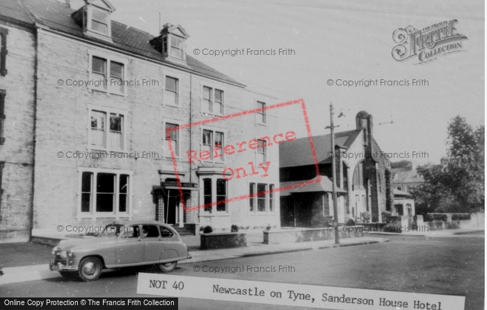 Photo of Newcastle Upon Tyne, Sanderson House Hotel c.1960