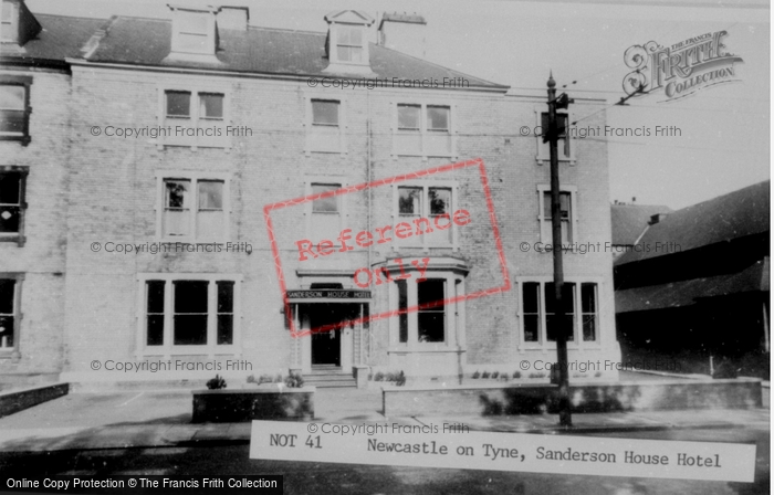 Photo of Newcastle Upon Tyne, Sanderson House Hotel c.1960
