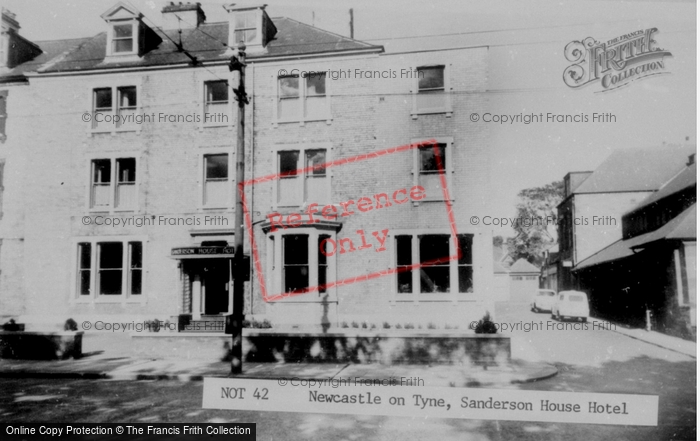Photo of Newcastle Upon Tyne, Sanderson House Hotel c.1960