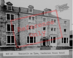 Sanderson House Hotel c.1960, Newcastle Upon Tyne