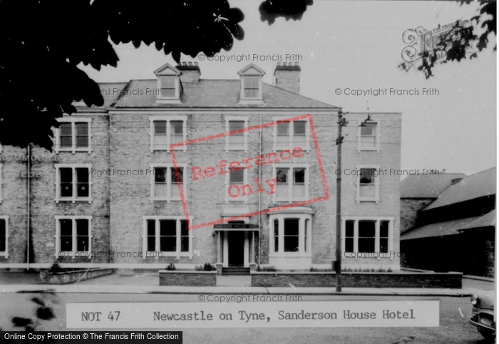 Photo of Newcastle Upon Tyne, Sanderson House Hotel c.1960