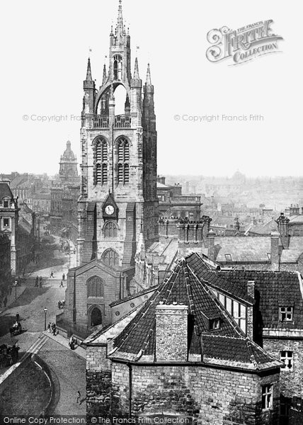 Photo of Newcastle Upon Tyne, St Nicholas's Cathedral 1888