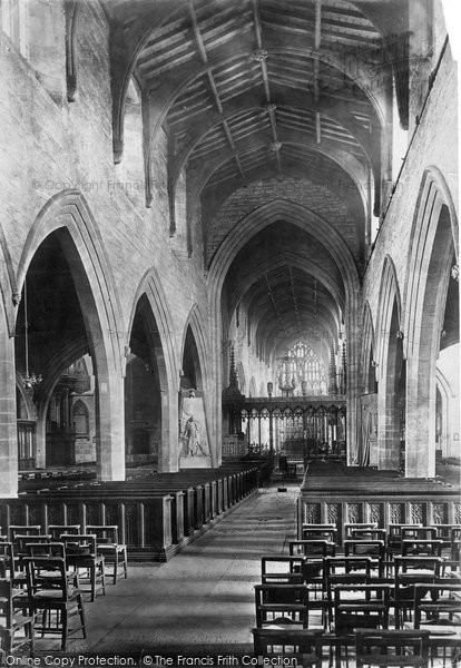 Photo of Newcastle Upon Tyne, St Nicholas's Cathedral, Interior 1891