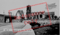 The Bridge And Church c.1955, Newcastle Upon Tyne