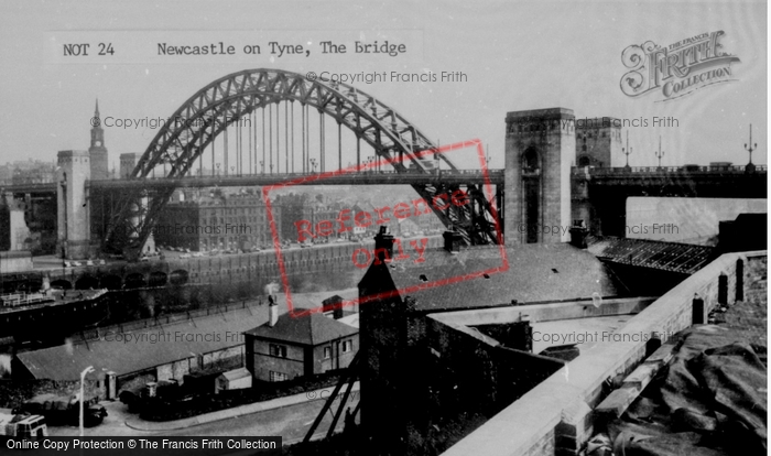 Photo of Newcastle Upon Tyne, The Bridge c.1955