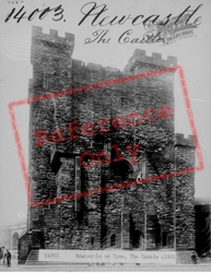 The Castle c.1881, Newcastle Upon Tyne