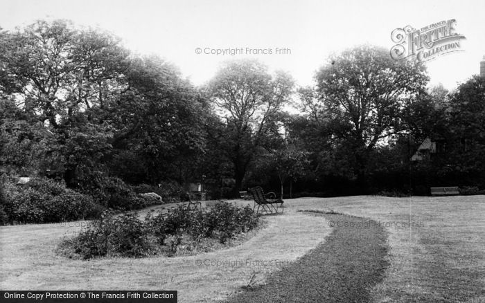 Photo of Newcastle Upon Tyne, The Gardens, Moorfield, Grange Park c.1955