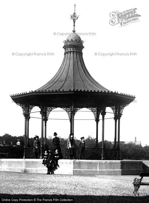 Photo of Newcastle Upon Tyne, The Park Bandstand 1888