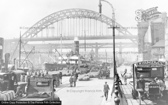 Photo of Newcastle Upon Tyne, The Quayside 1928