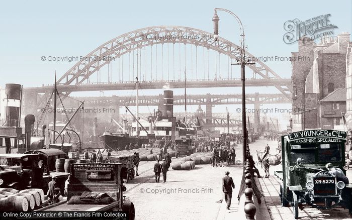Photo of Newcastle Upon Tyne, The Quayside 1928
