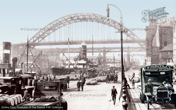 Photo of Newcastle Upon Tyne, The Quayside 1928