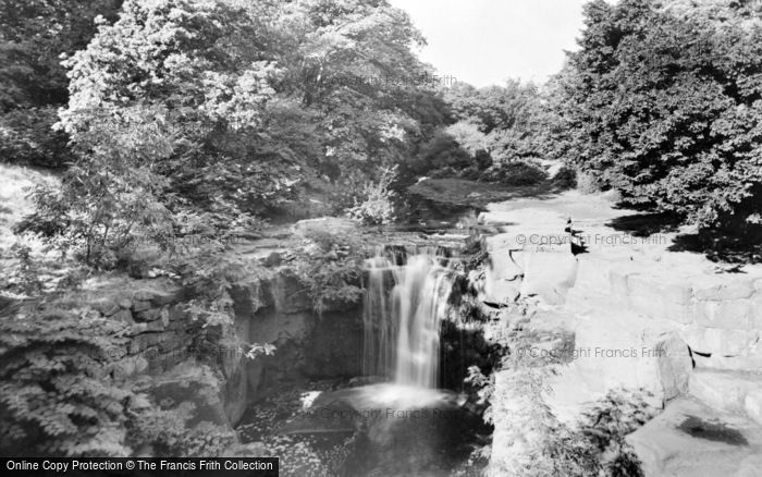 Photo of Newcastle Upon Tyne, The Waterfall, Jesmond Dene c.1950