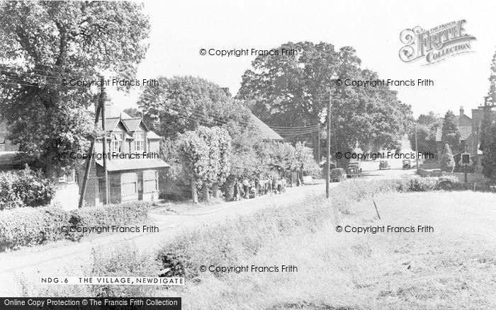 Photo of Newdigate, The Village c.1955