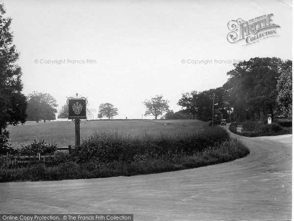 Photo of Newdigate, The Village Sign 1924