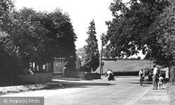 Village Store And Main Street  c.1950, Newdigate