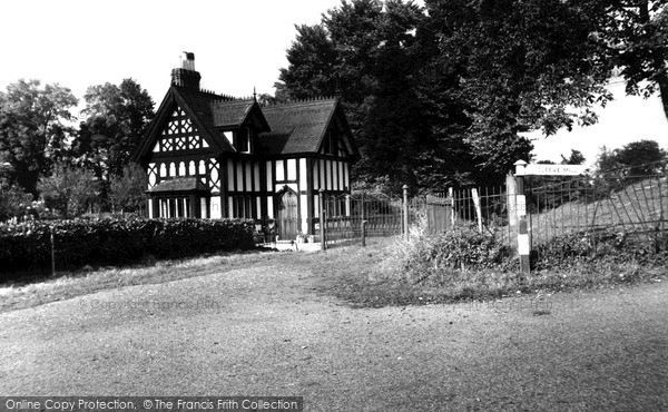 Photo of Newent, An Old Cottage c.1955