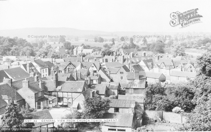 Photo of Newent, General View From Church Tower c.1955