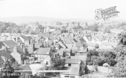 General View From Church Tower c.1955, Newent