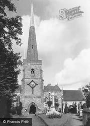 St Mary's Church c.1955, Newent