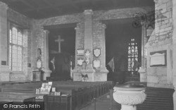 St Mary's Church Chancel c.1955, Newent