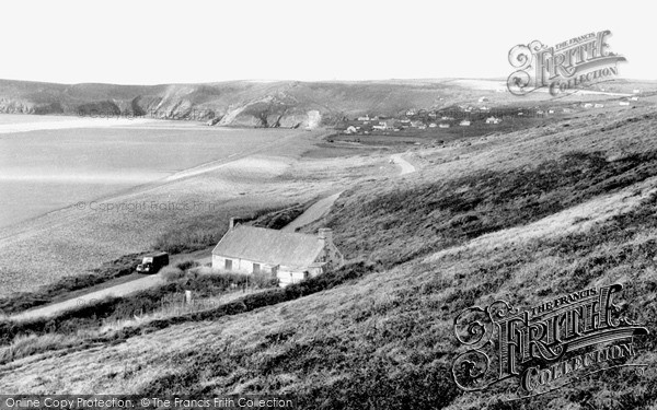 Photo of Newgale, the Old Welsh Road 1954