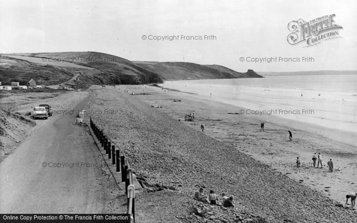 Photo of Newgale, The Old Welsh Road c.1960