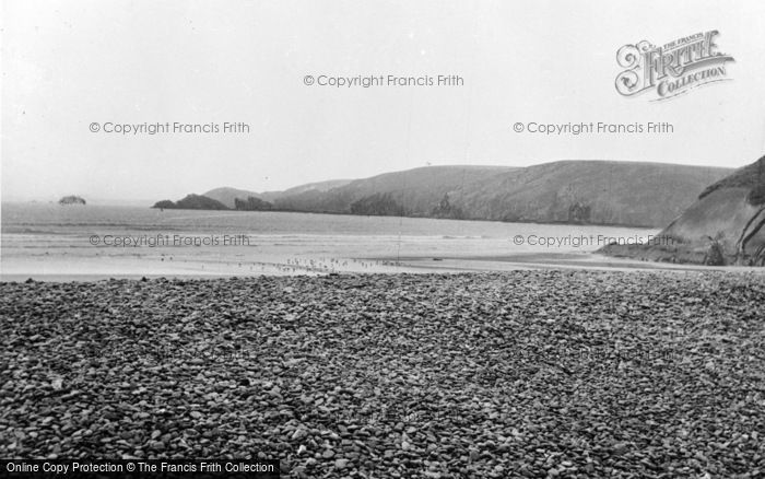 Photo of Newgale, The Pebbles And Beach c.1955