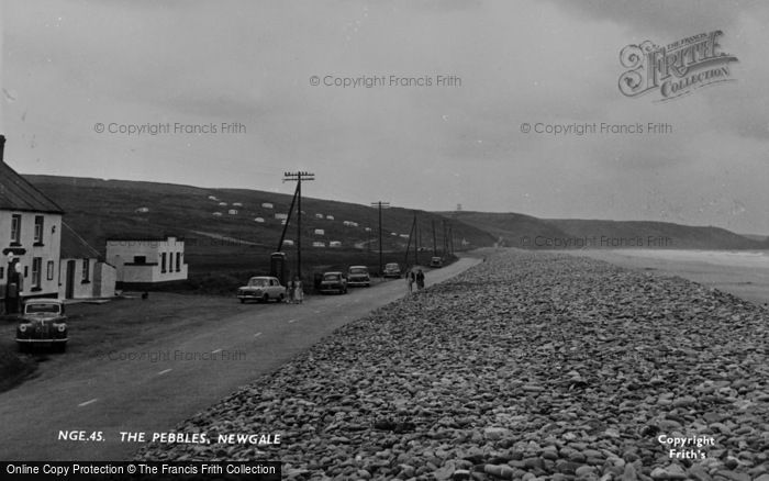 Photo of Newgale, The Pebbles c.1960