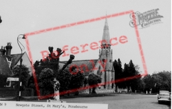 St Mary's Church, Ponsbourne c.1965, Newgate Street