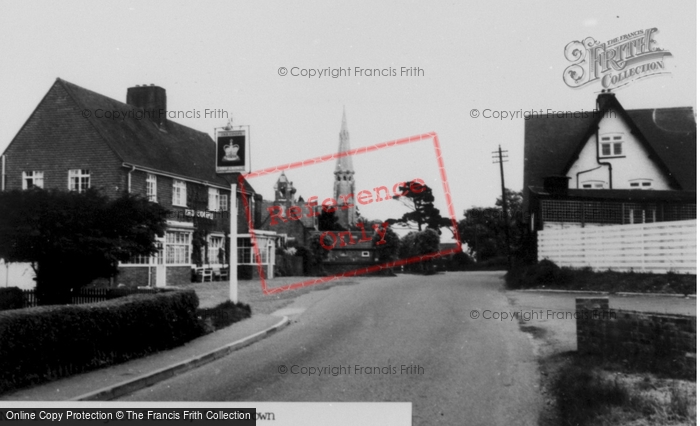 Photo of Newgate Street, The Crown c.1965