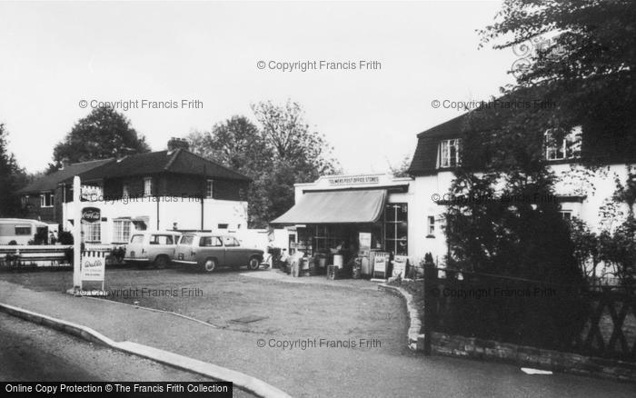Photo of Newgate Street, Tolmers Post Office Stores c.1965