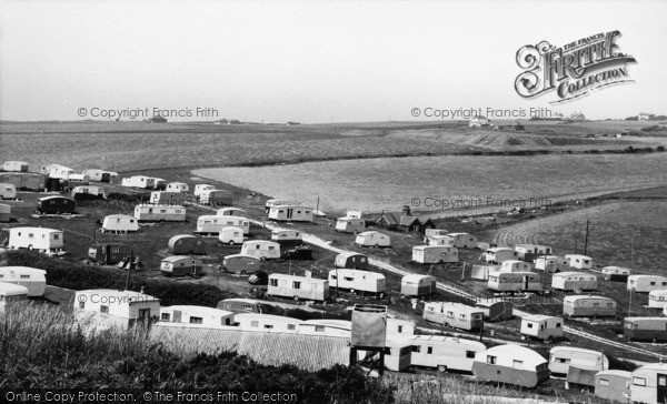 Photo of Newhaven, A Caravan Site c.1960