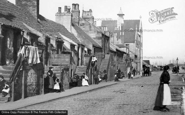 Photo of Newhaven, Fishermen's Cottages 1897