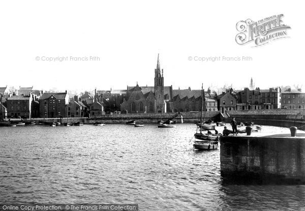 Photo of Newhaven, Harbour From Hawthornden 1897
