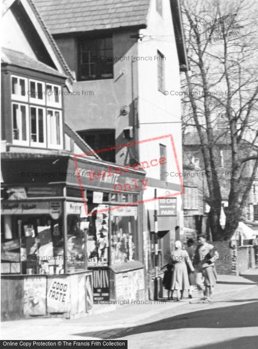 Photo of Newhaven, High Street, T.White Newsagent c.1950