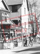 High Street, T.White Newsagent c.1950, Newhaven