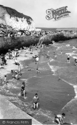 The Beach And Cliffs c.1965, Newhaven