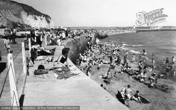 Photo of Newhaven, The Beach c.1965
