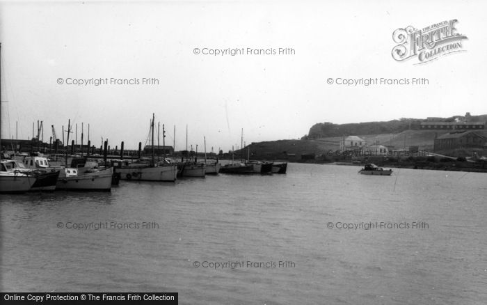 Photo of Newhaven, The Harbour c.1960