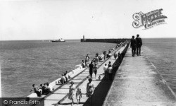 The Harbour Wall c.1965, Newhaven
