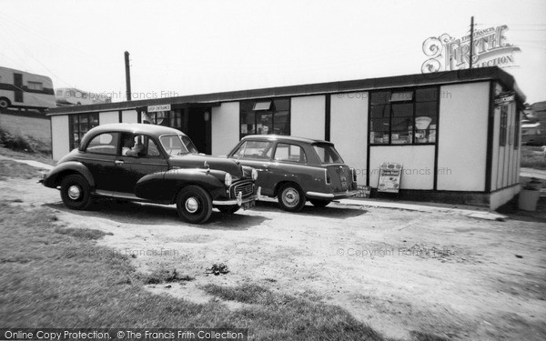 Photo of Newhaven, The Shop, Downland Caravan Site c.1960
