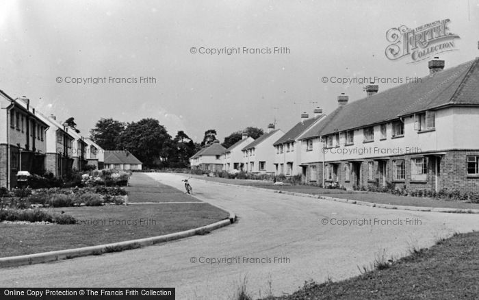 Photo of Newick, Cricket Field Road c.1960