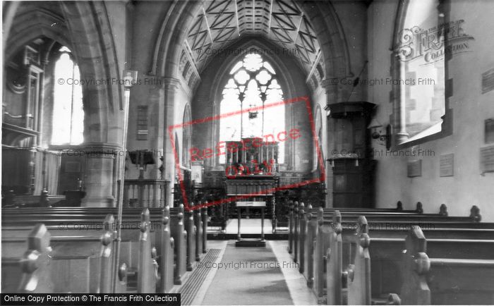 Photo of Newick, St Mary's Church Interior c.1965